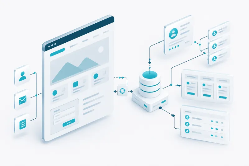 CRM mit Website verbinden